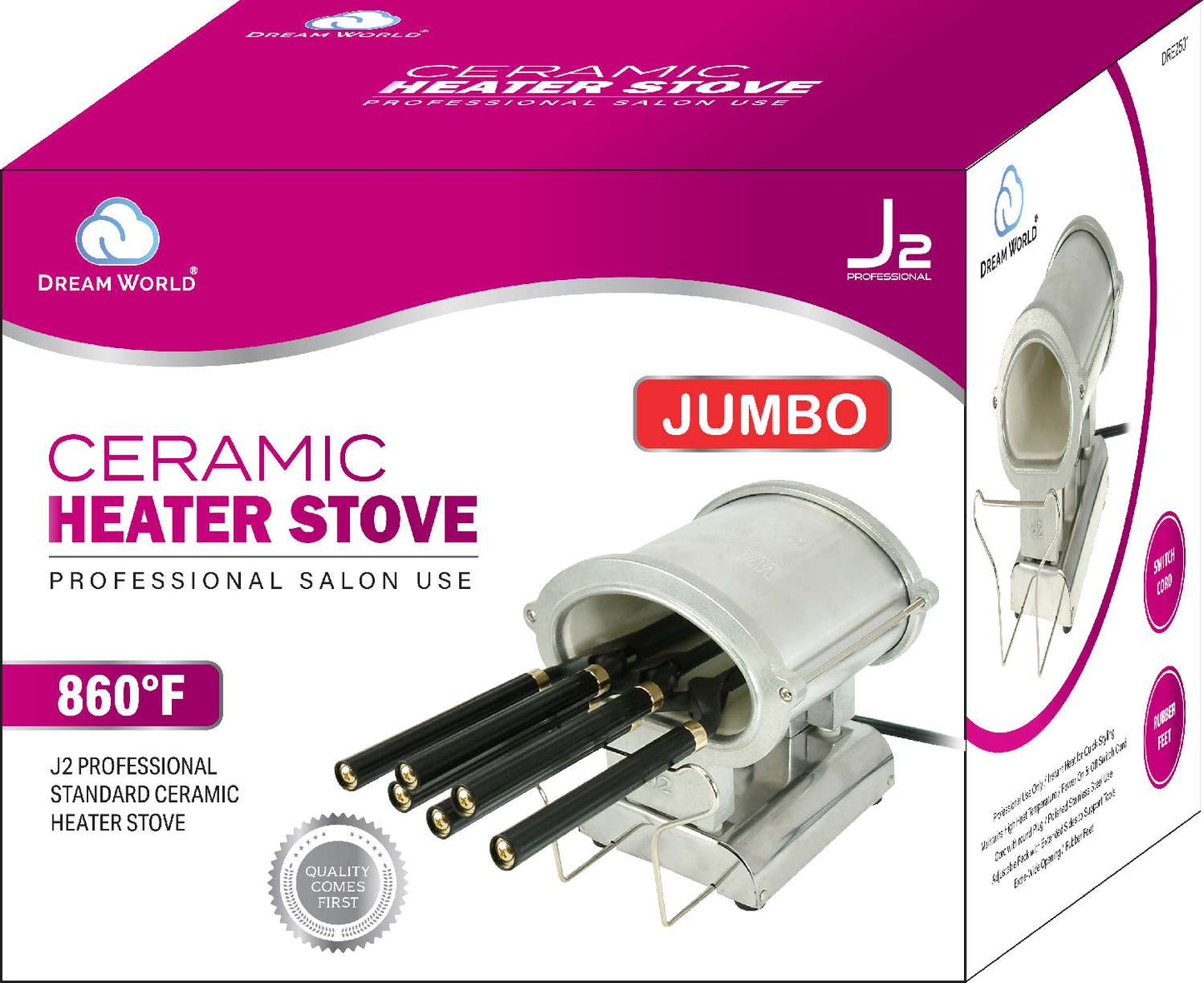 J2 Heater Stove Ceramic jumbo. Dre2501