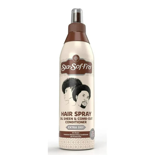 Sta-sof-fro hair spray. Extra dry. 8.45 oz