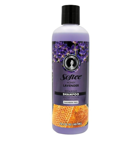 Softee honey lavender shampoo. 16.5 oz