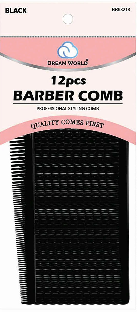 DREAM COMB BULK 7 IN BARBER BLACK