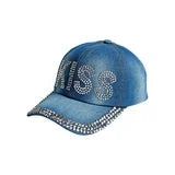 Red by Kiss satin lined stud baseball cap