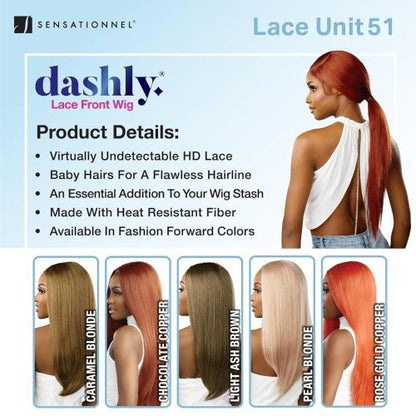 Sensationnel Dashly lace unit 51 wig.