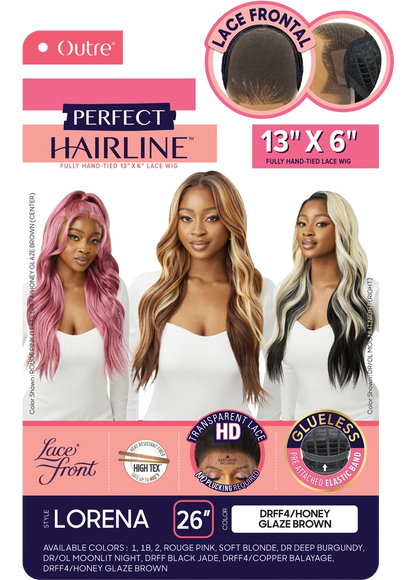 OUTRE PERFECT HAIRLINE LACE WIG. LORENA