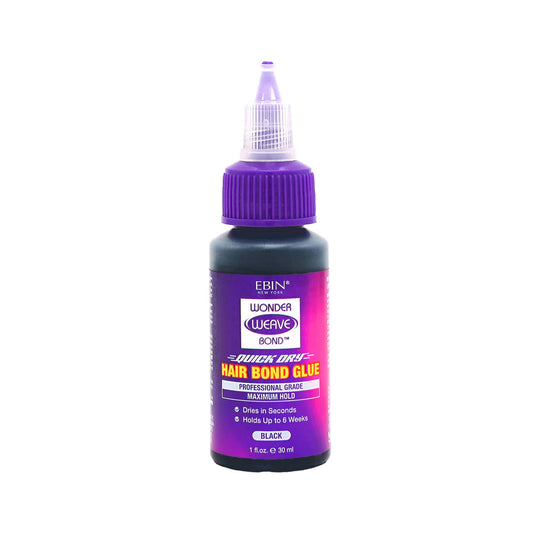 EBIN Wonder Weave Bond Hair Bond Glue (Black)1oz