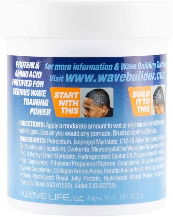 Spartan wave builder jel pomade. Medium hold. 3oz