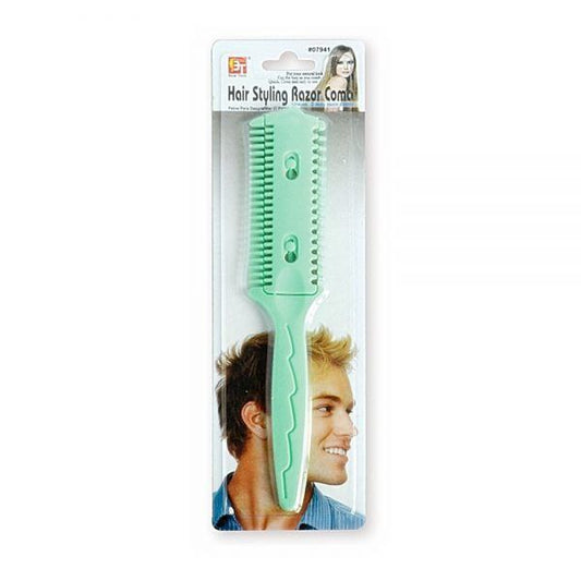 BT HAIR STYLING RAZOR COMB. #07941