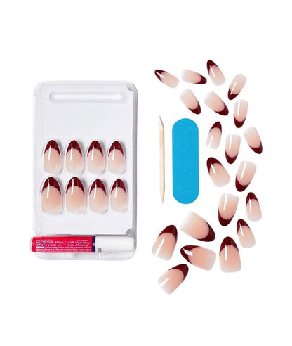 Kiss Salon Acrylic French Revolutionary Nails, SF009