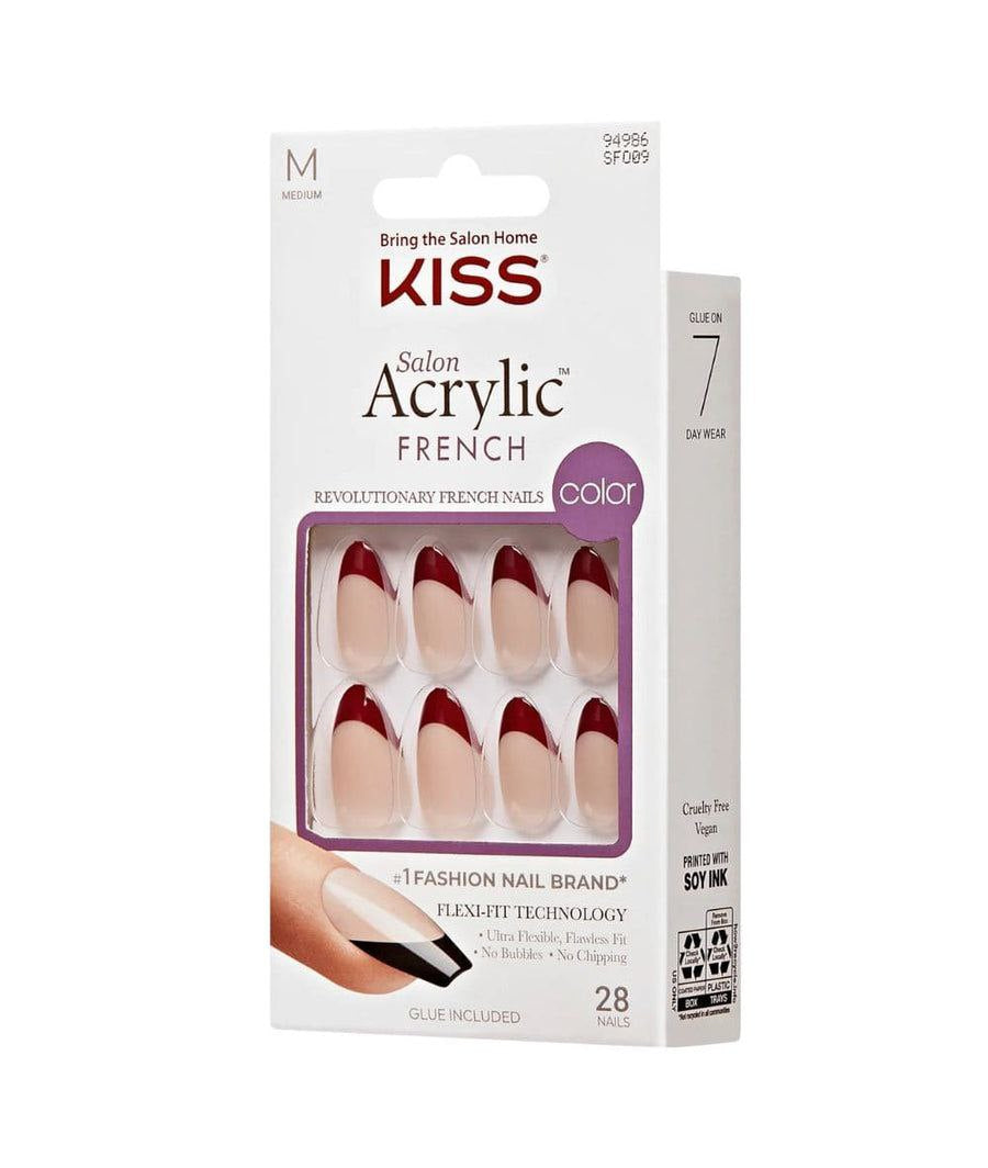 Kiss Salon Acrylic French Revolutionary Nails, SF009