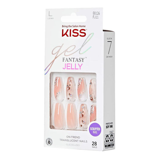 Kiss Jelly Fantasy On-Trend Translucent Long Nails FJ11