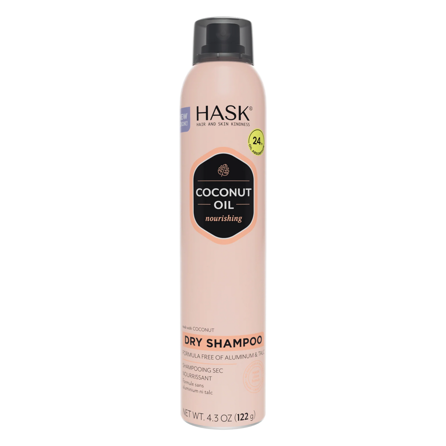 Hask Monoi Coconut Nourishing Dry Shampoo, 4.3 oz