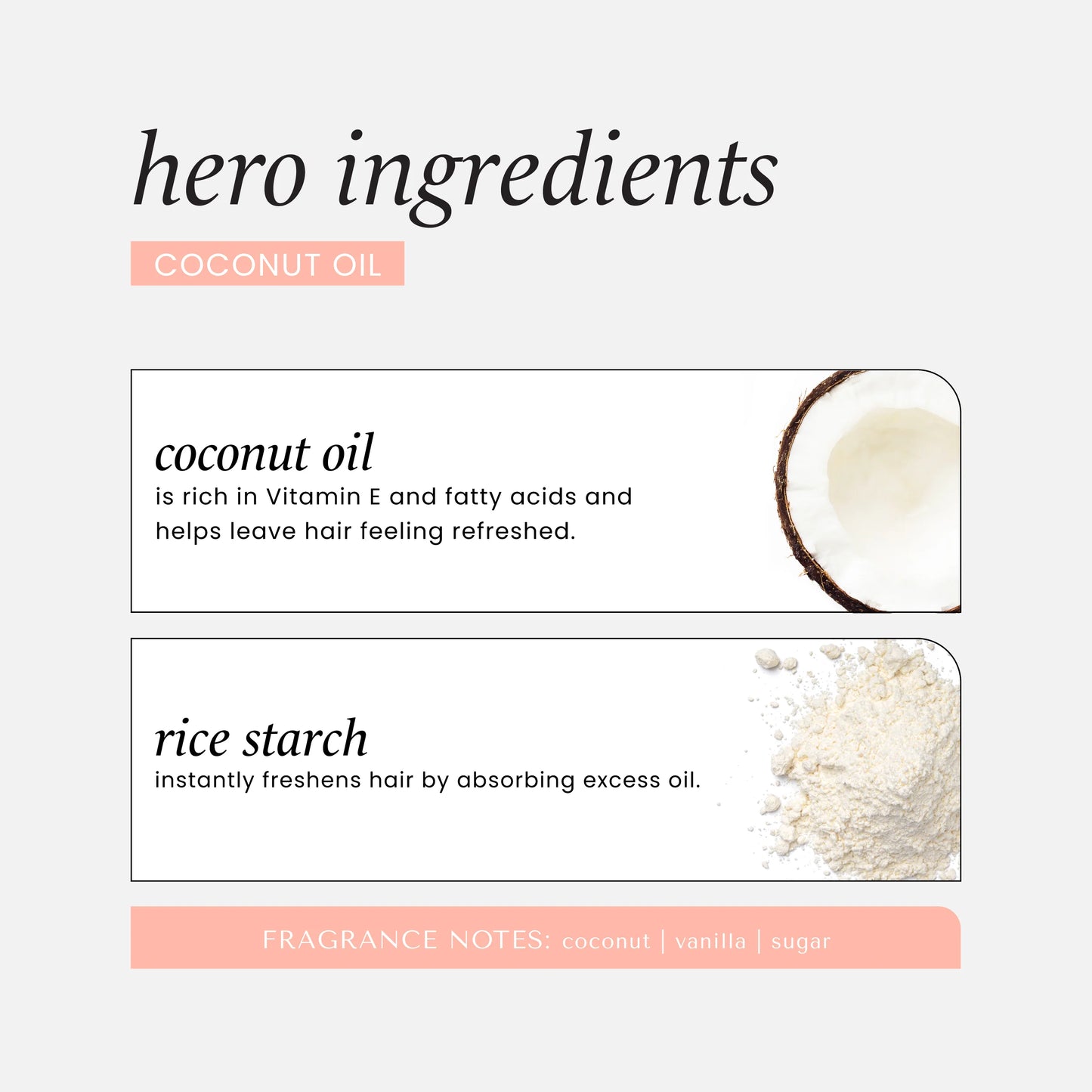 Hask Monoi Coconut Nourishing Dry Shampoo, 4.3 oz