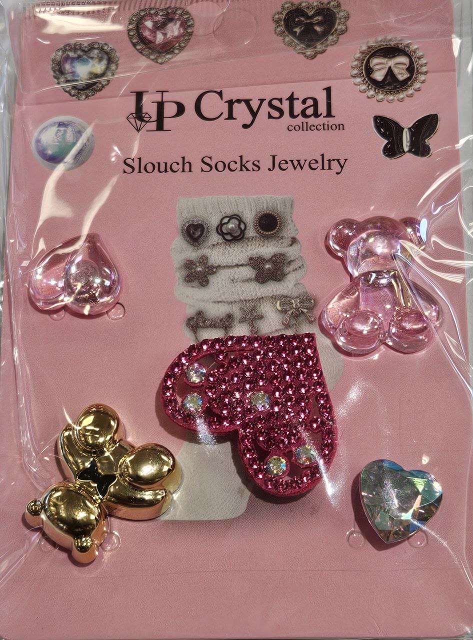 HP Crystal Col, sock jewelry