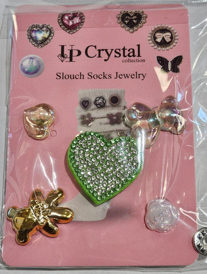 HP Crystal Col, sock jewelry
