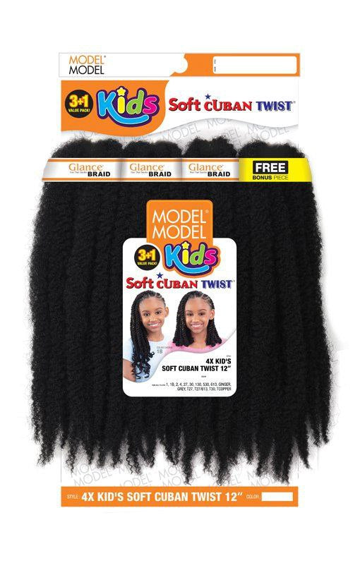 Model Model 4X KID'S SOFT CUBAN TWIST 12”
