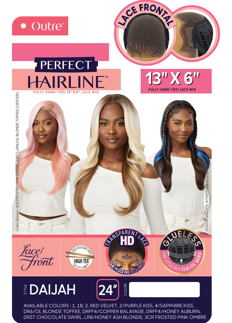 Outre perfect hair line 13”x6” Lace  wig. DAIJAH