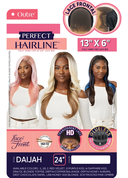 Outre perfect hair line 13”x6” Lace  wig. DAIJAH