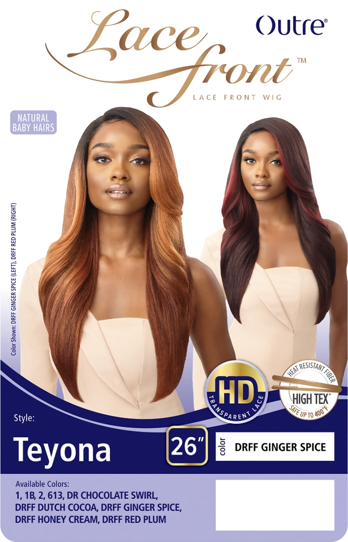 Outre Lace front wig. TEYONA