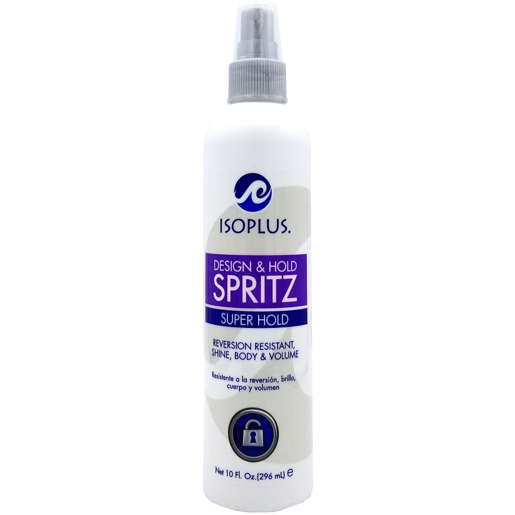 Isoplus Design & Hold Spritz. Super hold. 10oz