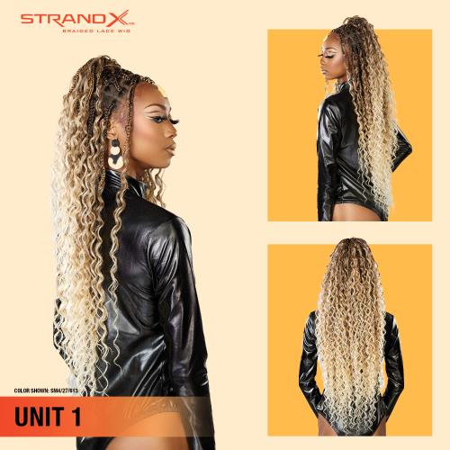 Sensationnel strand X full hand tied lace wig. Unit 1