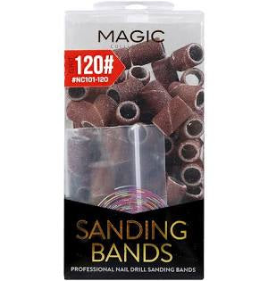 Magic collection nail sanding bands 120 grit