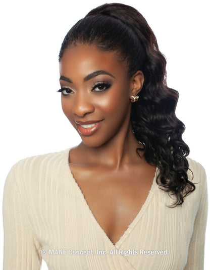 Mane Concept Pristine loose deep drawstring ponytail 20” PRPE08