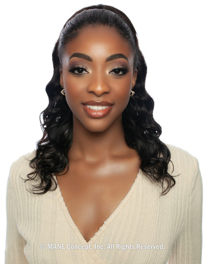 Mane Concept Pristine loose deep drawstring ponytail 20” PRPE08