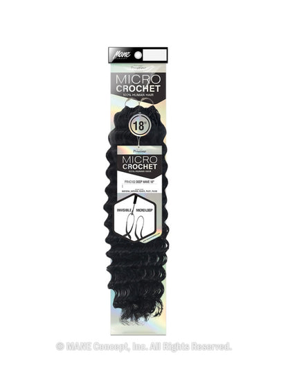 Mane Concept Pristine micro crochet. Deep wave