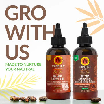Tropic Isle batana growth oil. 4 oz