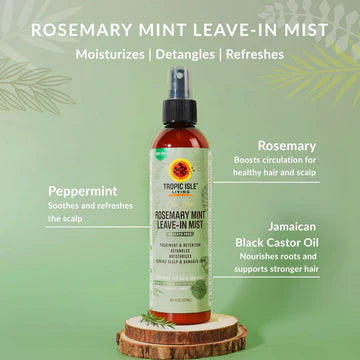 Tropic Isle rosemary mint leave in mist