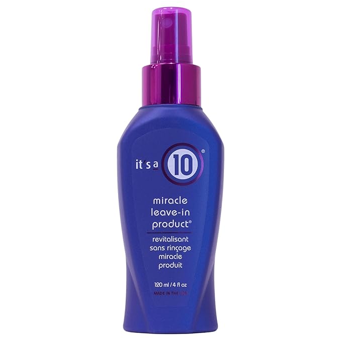 IT’S A 10 MIRACLE LEAVE IN CONDITIONER. 4 0z