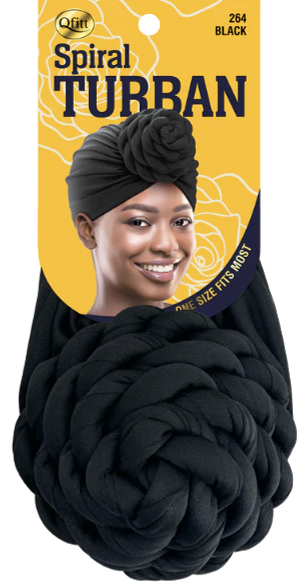 Qfit spiral turban.