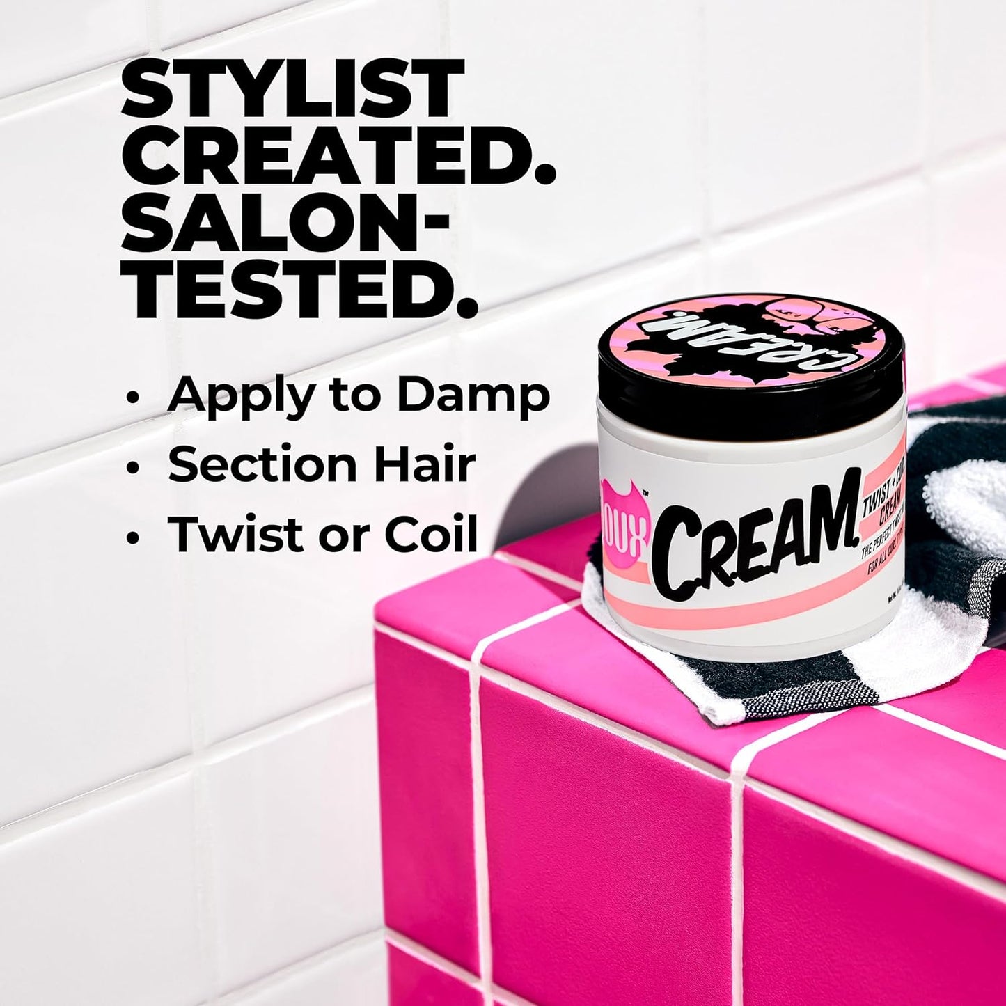 Doux cream twist and curl cream. 16oz