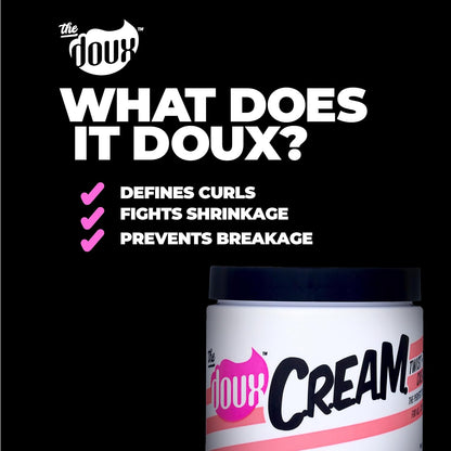 Doux cream twist and curl cream. 16oz