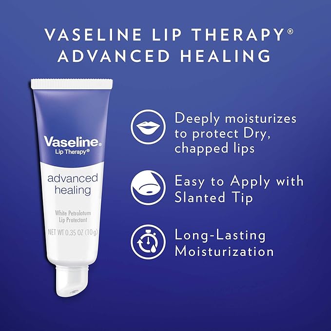 Vaseline lip therapy tube. Advanced healing. 0.35oz