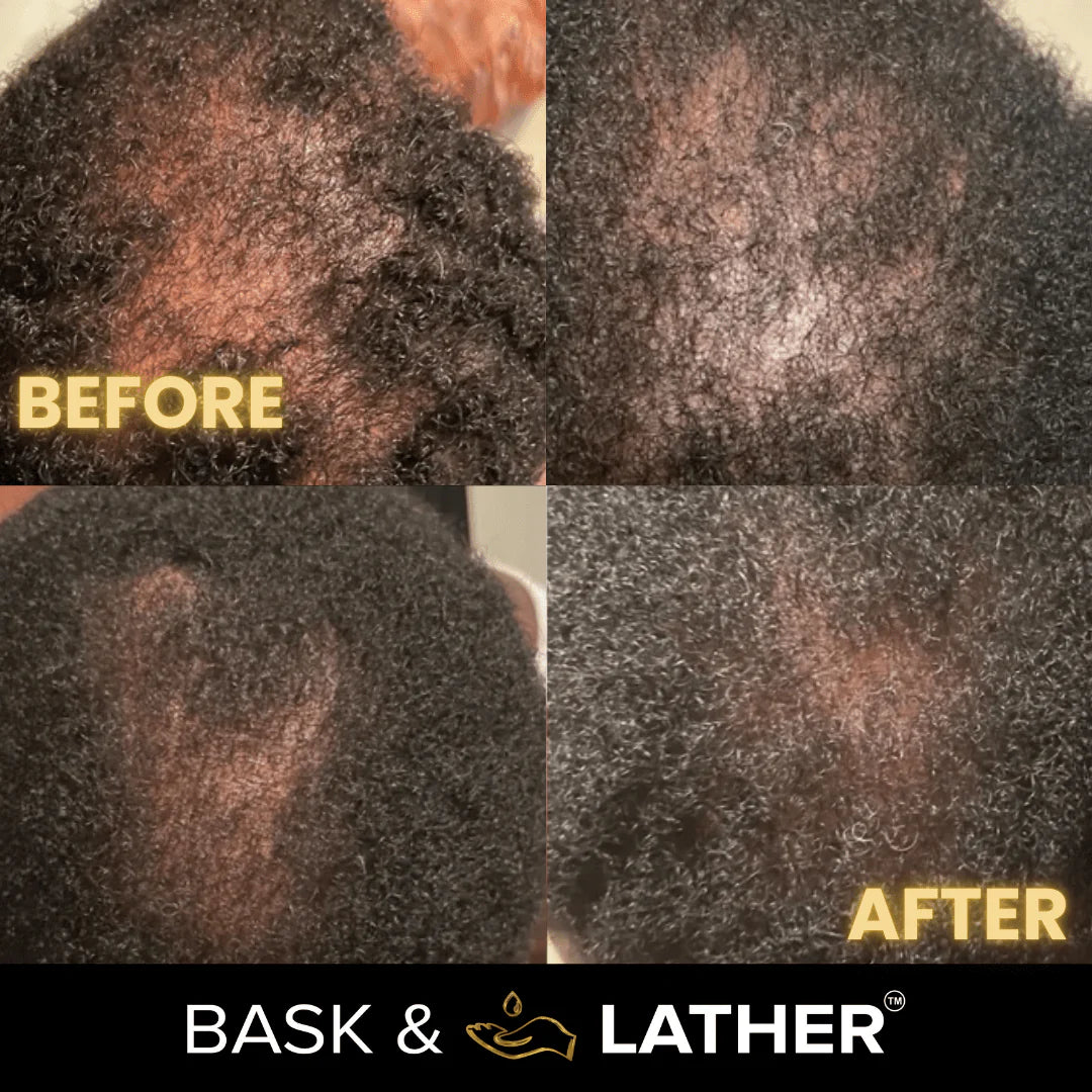 Bask & Lather strengthen shampoo. 8oz