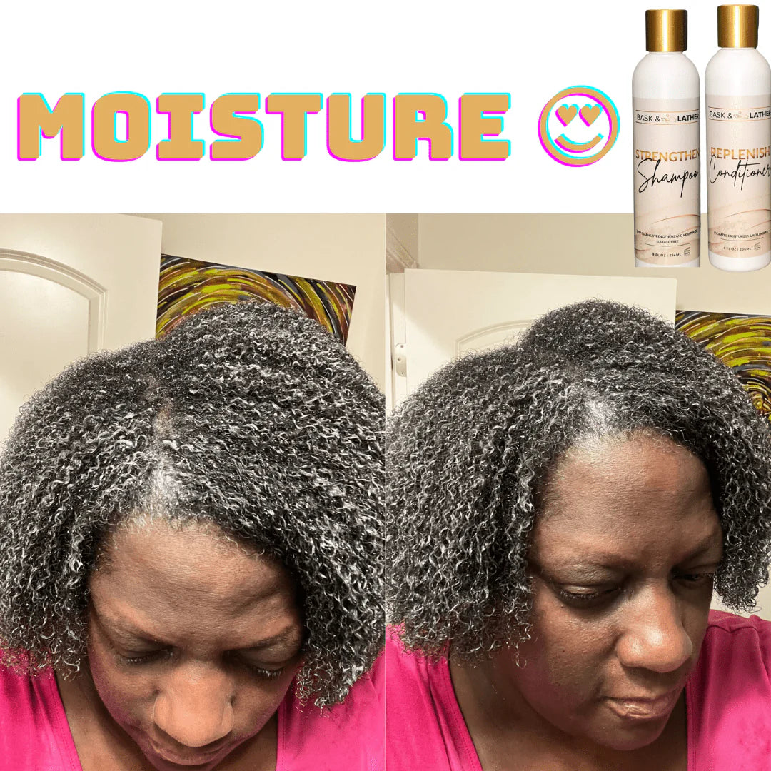 Bask & Lather replenish conditioner 8oz