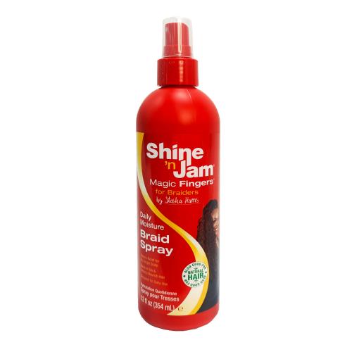 AMPRO SHINE N JAM MAGIC FINGERS BRAID SPRAY 12 OZ