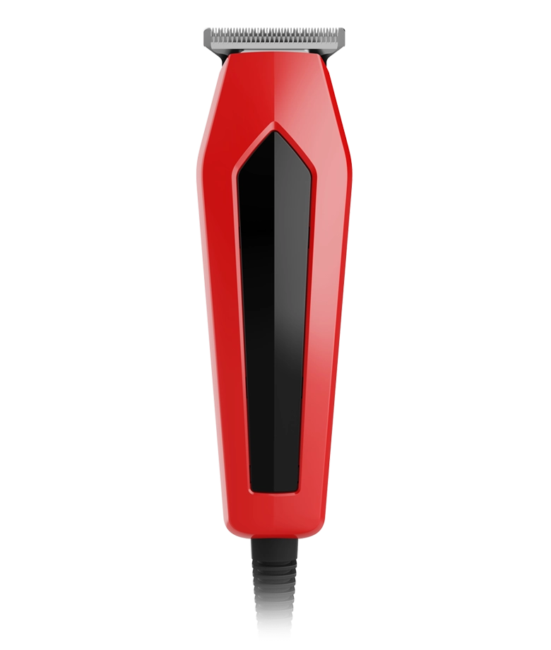 Andis ultra trim T-blade trimmer 7pc. Red and black