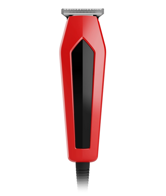 Andis ultra trim T-blade trimmer 7pc. Red and black