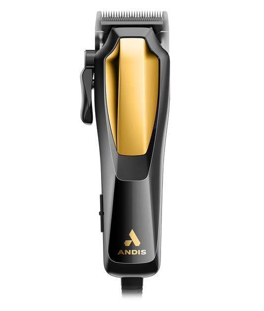 Andis ultra clip precision clipper. 10pc. Black and gold
