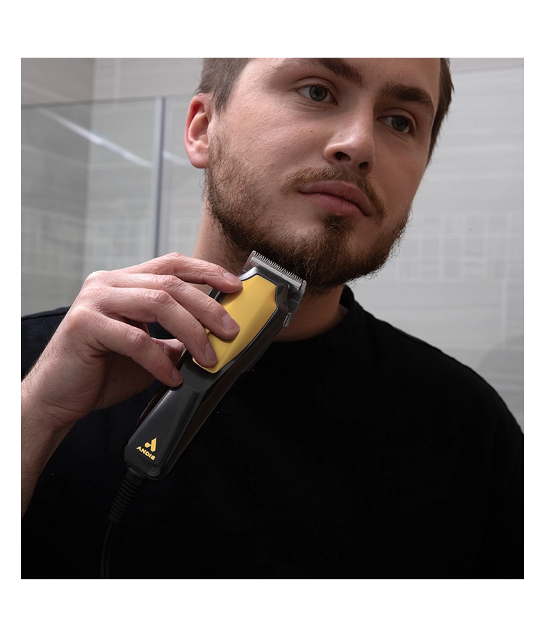 Andis ultra clip precision clipper. 10pc. Black and gold