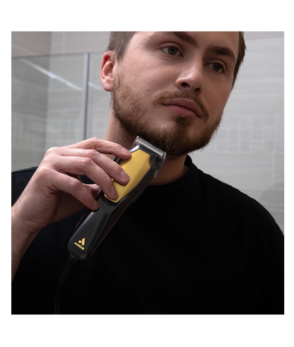 Andis ultra clip precision clipper. 10pc. Black and gold