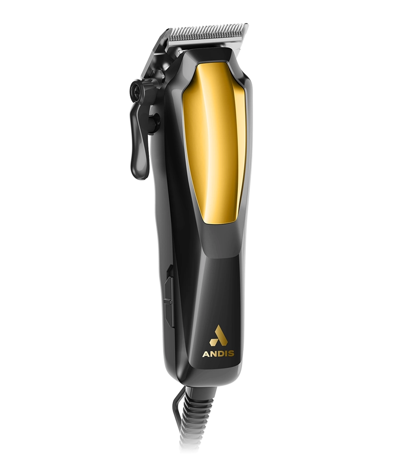 Andis ultra clip precision clipper. 10pc. Black and gold