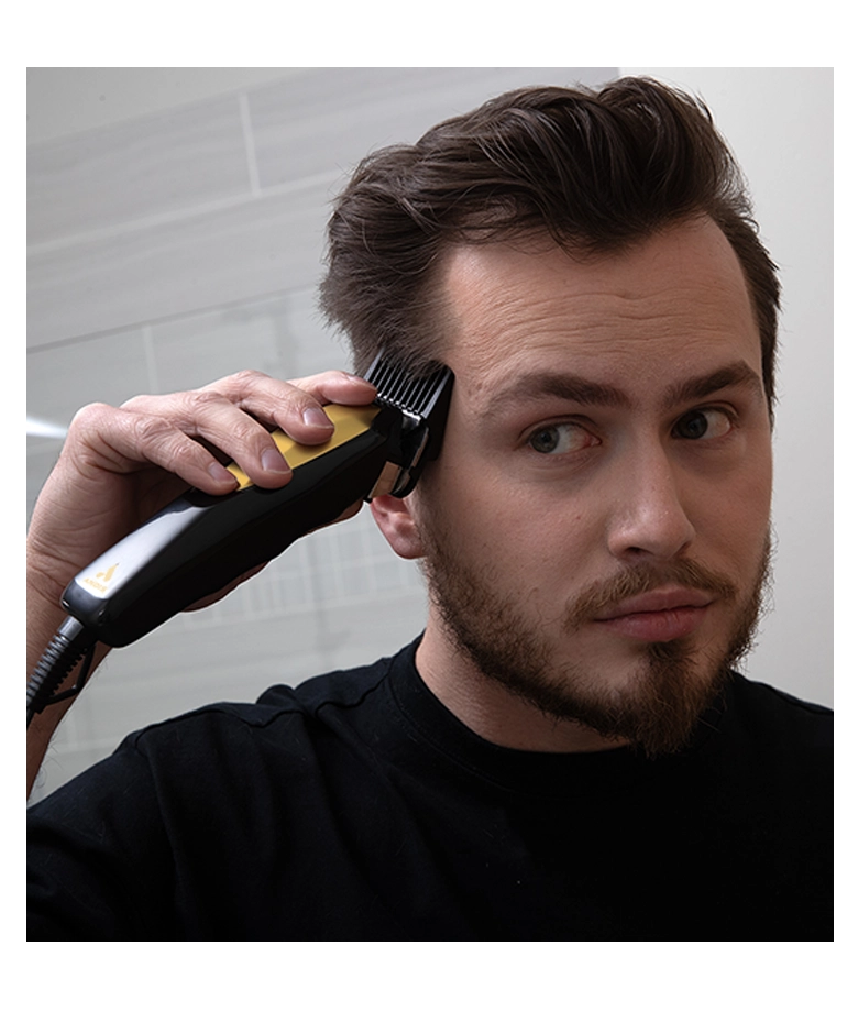 Andis ultra clip precision clipper. 10pc. Black and gold