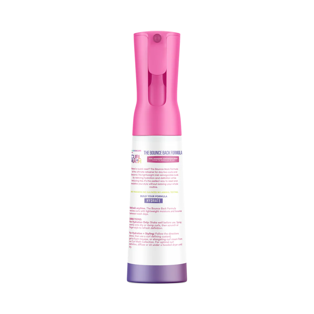 Kaleidoscope Curl Math The Bounce Back Formula - Curl Refresher Continuous Spray 6.7oz