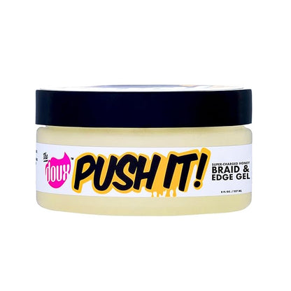 DOUX BEE GIRL PUSH IT! HONEY BRAID AND EDGE GEL 8 OZ