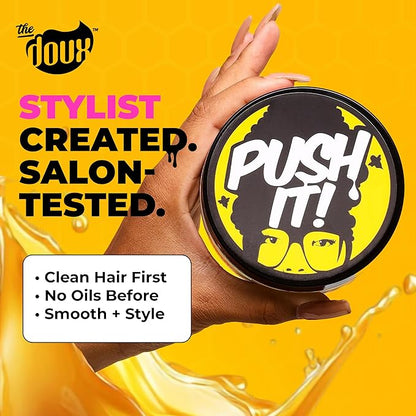DOUX BEE GIRL PUSH IT! HONEY BRAID AND EDGE GEL 8 OZ