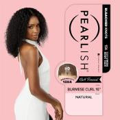 Sensationnel Pearlish 13x4 frontal wig. BURMESE CURL 16”