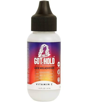 Ebin New York all day got hold lace wig adhesive. 35ml