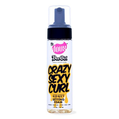 Doux Bee girl crazy sexy curl honey setting foam. 7oz